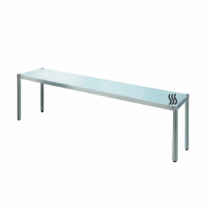 Étagère du chef en Inox – 1 Niveau - Equipement Professionnel