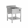 Plonge Inox 1 Bac – Évier Pour Cuisine Professionnelle