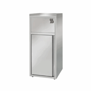Poubelle Inox - Snack et Food Truck - Restaurant - Matériel CHR