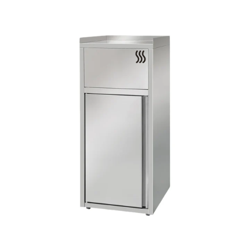 Poubelle Inox - Snack et Food Truck - Restaurant - Matériel CHR