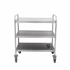 Chariot 3 étages en Inox – Roulant - Matériel CHR