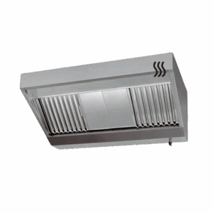Hotte Professionnelle Trapèze Statique - Cuisine Pro