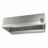 Hotte Professionnelle Cubique Triple Flux - Cuisine Pro