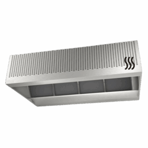Hotte Professionnelle Cubique Triple Flux - Cuisine Pro