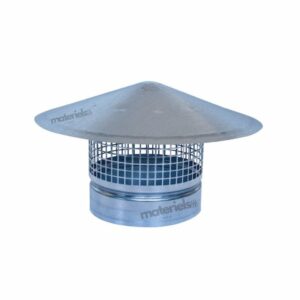 Chapeau Chinois de Ventilation – Terminal Pare-Pluie pour Conduit Galva