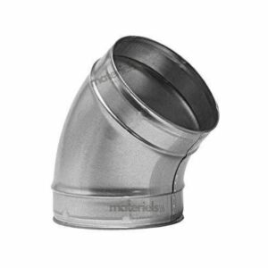 Coude 45 Sans Joint - Raccord de Ventilation