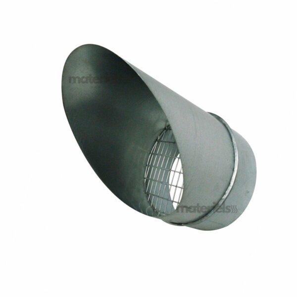 Sifflet Grillagé Acier Galvanisé - Ventilation