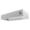 Hotte Cubique en Inox pour Snack