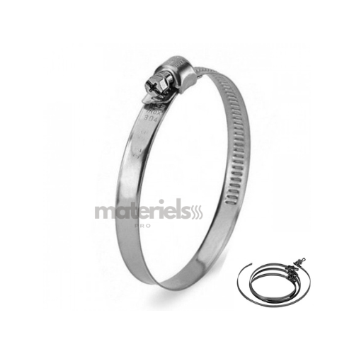 Collier de Serrage pour Gaines de Ventilation