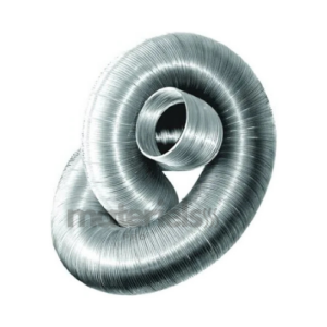Flexible Aluminium Semi-Rigide pour Ventilation Le flexible aluminium semi-rigide constitue une solution efficace pour vos réseaux de ventilation. Sa conception solide assure une grande résistance tout en facilitant l’installation. Grâce à sa rigidité intermédiaire, il combine stabilité et maniabilité. Un tuyau robuste et durable Fabriqué en aluminium de haute qualité, ce tuyau résiste à la corrosion et à la chaleur. Il garantit une excellente longévité, même en usage intensif. De plus, sa paroi solide limite les risques d’écrasement, ce qui améliore la fiabilité de l’ensemble du système. Une installation facile et adaptée Avec sa semi-rigidité, ce flexible garde une bonne tenue une fois installé. Vous pouvez l’orienter avec précision et le fixer rapidement. Cette caractéristique rend la pose simple et permet d’obtenir un réseau étanche et stable. Des usages variés en ventilation Ce tuyau en aluminium semi-rigide convient aux cuisines professionnelles, aux ateliers et aux logements. Il s’utilise pour raccorder une hotte aspirante, un extracteur ou un caisson de ventilation. Sa polyvalence en fait un choix idéal pour les particuliers et les professionnels. Un choix pratique pour vos projets Opter pour un flexible aluminium semi-rigide signifie privilégier la sécurité et la performance. Sa solidité assure un flux d’air constant, tandis que sa flexibilité facilite les raccordements. Vous bénéficiez ainsi d’un produit fiable, pratique et économique pour vos installations de ventilation.