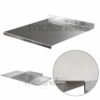 Plateau Inox Cuisine Amovible - Plan de Travail Alimentaire
