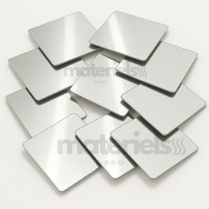 Échantillon Tôle Inox Alimentaire Miroir - Plaque Inox Cuisine