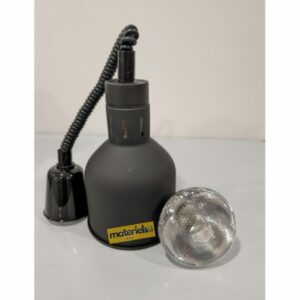Lampe Chauffante Noire 175mm de Diamètre