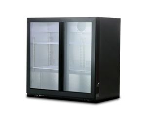 Frigo Bar Professionnelle Arrière 2 portes coulissantes