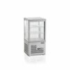 Mini Vitrine Réfrigérateur pour Professionnelle Gris