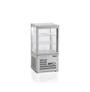 Mini Vitrine Réfrigérateur pour Professionnelle Gris