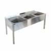 Plonge Inox Professionnelle : Qualité et Design Luxe