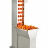 Trotte d'alimentation en acier inoxydable pour extracteur de jus automatique Cancan.
