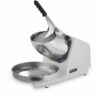 Broyeur à glace électrique pro en acier inoxydable pour cocktails et buffets de luxe.