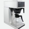 Machine à café professionnelle automatique en acier inoxydable pour extraction d'espresso.