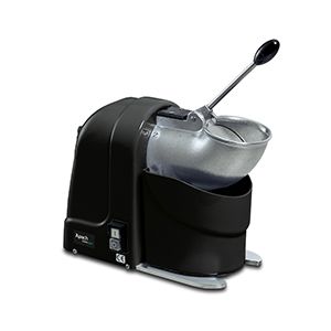 Machine à piler la glace pro en acier inoxydable pour cocktails et buffets de luxe.