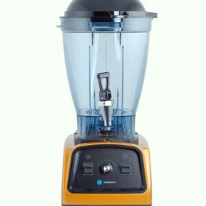 Mélangeur professionnel haute performance en acier inoxydable pour smoothies et cocktails de luxe.
