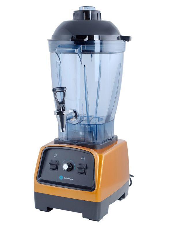 Mélangeur professionnel haute performance en acier inoxydable pour smoothies et cocktails de luxe.