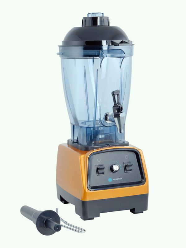 Mélangeur professionnel haute performance en acier inoxydable pour smoothies et cocktails de luxe.