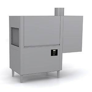 Tunnel de lavage automatique Apach ARC100 avec module de séchage et doseurs.