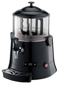 Distributeur de boissons Hurakan HKN-DELICE5 professionnel 5L pour chocolat chaud et buffet luxe.