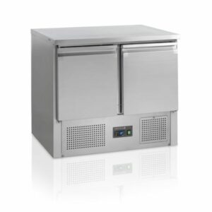 Saladette Professionnelle 2 Portes En Inox