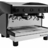 Machine à café semi-automatique professionnelle Robustezza ST2M Compact noire.