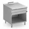 Armoire neutre professionnelle série 900 largeur 800 mm en acier inoxydable.