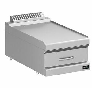 Armoire neutre de table compacte série 700 en acier inoxydable brossé.