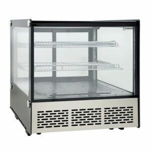 Vitrine Pro Design Inox Réfrigéré
