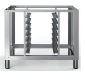 Support four professionnel Apach A9374H80S en acier inoxydable brossé haute résistance.
