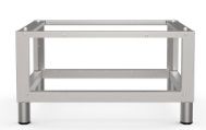 Socle inox professionnel Apach A9374H49X pour four de grande capacité.