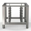 Socle de four inox Apach A7984H70S avec pieds réglables et châssis renforcé.
