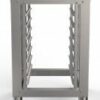 Support de four inox Apach A5361H80S compact avec châssis renforcé.