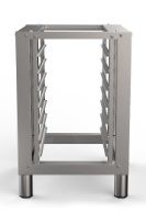 Support de four inox Apach A5361H80S compact avec châssis renforcé.
