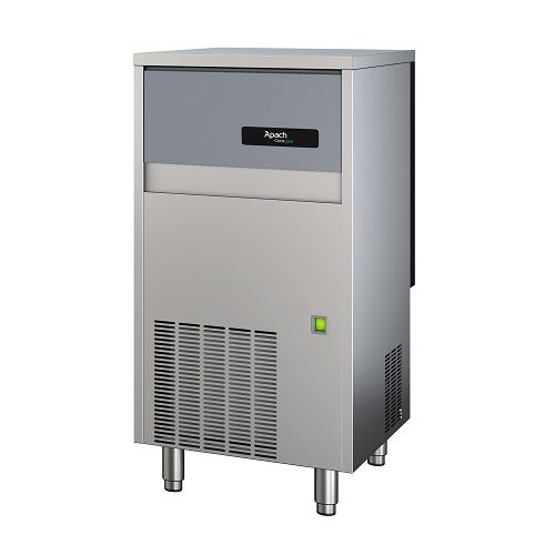 Machine à glaçons cubiques premium en acier inoxydable pour restauration et hôtellerie de luxe.